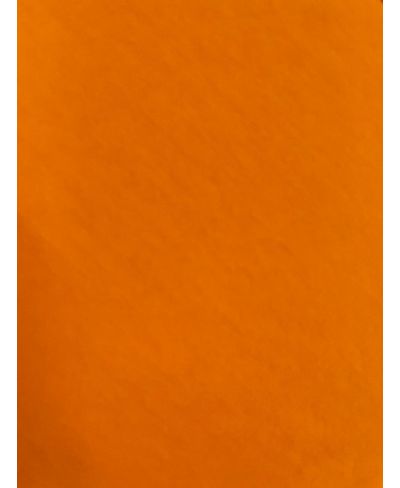 Top Scollo V-Arancio-Orange-Taglia Unica