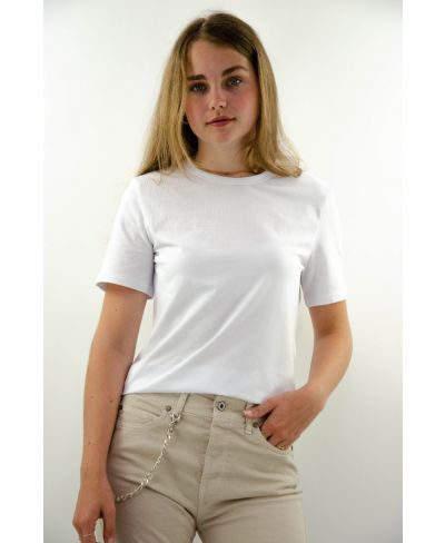 T-Shirt Nodo Bianco-Bianco-Weiss-S