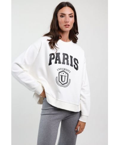 Sweater Paris-Panna-Taglia Unica