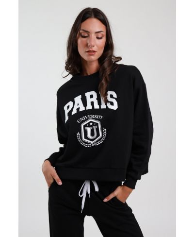 Sweater Paris-Nero-Schwarz-Taglia Unica